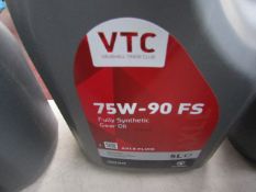 VTC - 75W - 90 FS Fully - Synthetic Gear Oil - 5 Litre - Sealed.