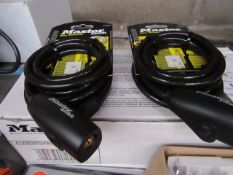 Master - Bicycle Lock (2 Keys) - New.