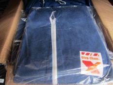 5x Ultra-Chem - Blue Coverall - Size XL - Unused & Packaged.