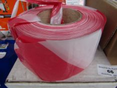 Red & White - Barrier Tape - Boxed.