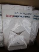 2x The Co-Op Clothing - White Buttoned Shirt - Size 18 - 18.5 - Packaged.