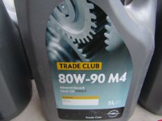 Trade Club - 80W - 90 M4 Mineral Based Gear Oil - 5 Litre - Sealed.