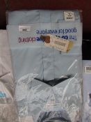 6x The Co-Op Clothing - Sky Blue Buttoned Shirt - Size 16 - Packaged.