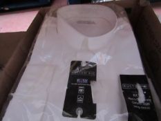 Kustom Kit - White Buttoned Shirt - Size XL - Packaged.