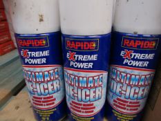 5x Rapide - Extreme Power Ultimate De-Icer (-15c) 400ml Bottles - All New & Boxed.