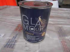 Box of 6 Glamous - Lazura Glossy Glaze 750ml - New & Boxed.