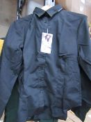 Elegance - Black Buttoned Shirts - Size 20 - Packaged.