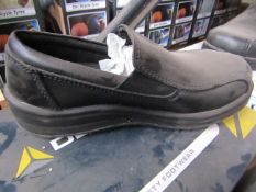 Delta Plus Steel toe cap slip on shoes - Size 3 - New & Boxed.