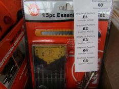 Jak - 15 Piece Essential Tool Set - New & Packaged.