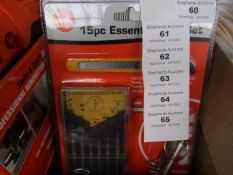 Jak - 15 Piece Essential Tool Set - New & Packaged.