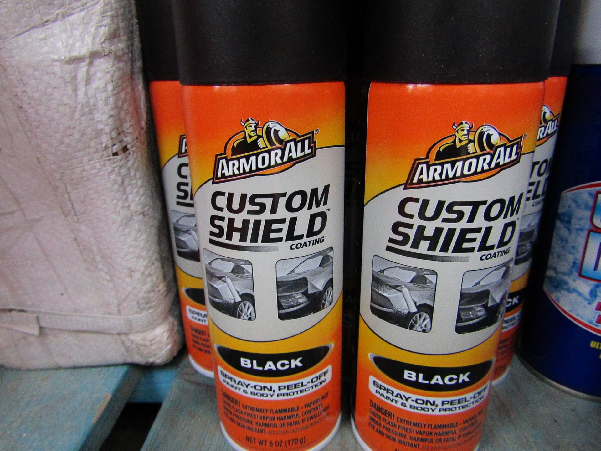 Box of 6 ArmorAll - Custom Shield Paint & Body Protection (Black) - All New & Boxed.