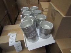 8 x Indoor Battery Operated LED Candles with 4hr or 8hr auto options new & packaged (batteries not