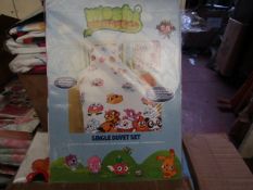 Moshi Monsters Reverseable Single Duvet set, new