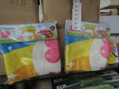 2 x I Love Summer Moshi Monsters Beach towels. New & Packaged