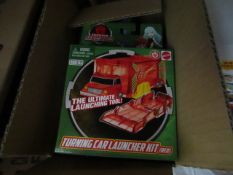 2 x Turning mecard Turning car Launcher Kits. New & Boxed