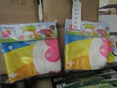 2 x I Love Summer Moshi Monsters Beach towels. New & Packaged