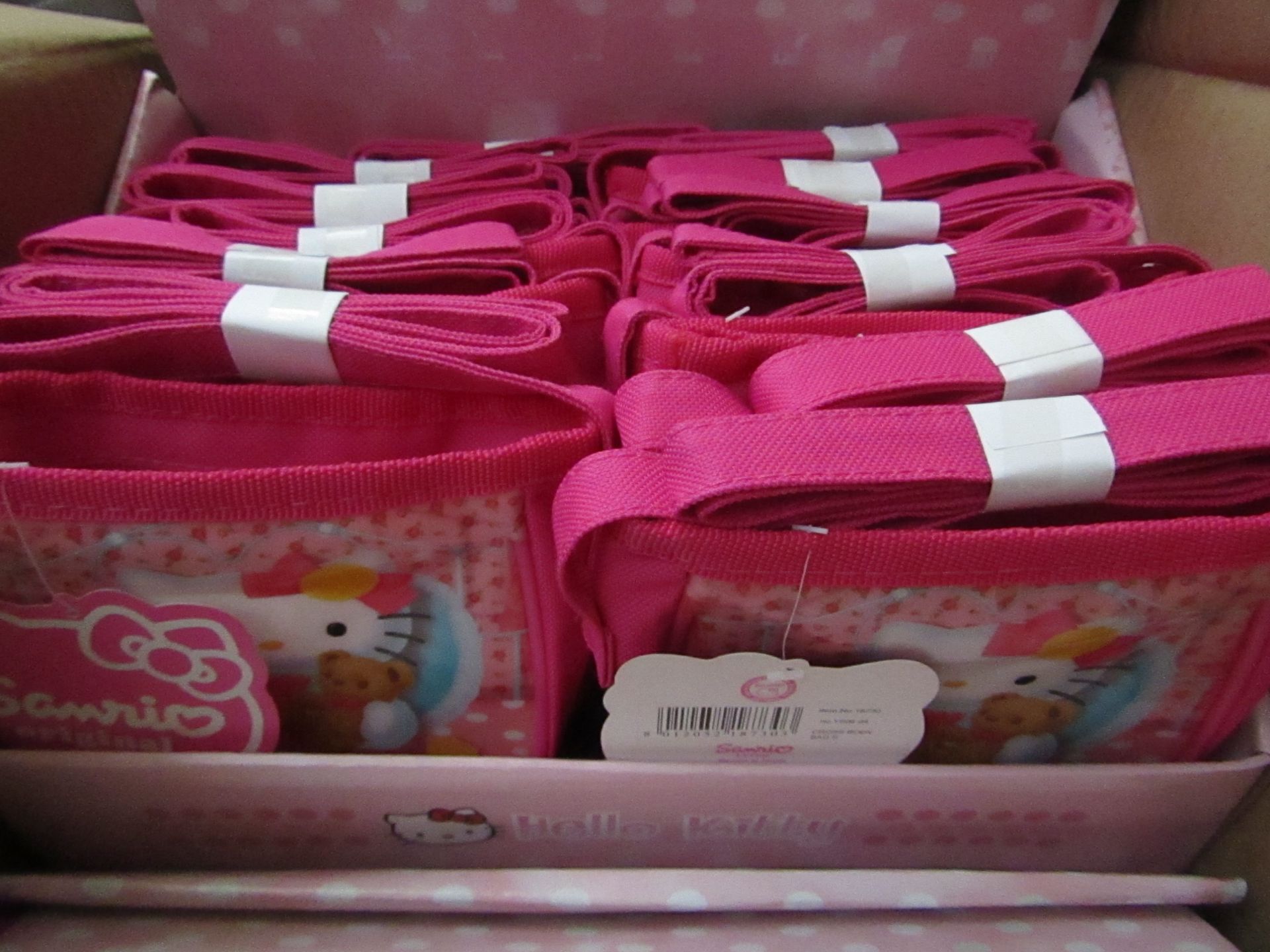 Box of 12 Sanrio Girls Cross Body bags. New