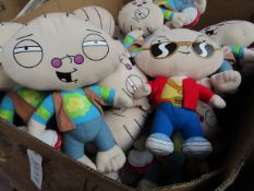 2x Stewie from Family Guy large stuffed toys, version may differ from the Picture.