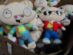 2x Stewie from Family Guy large stuffed toys, version may differ from the Picture.