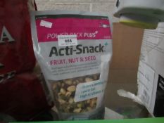 500g Anti Snack Fruit, Nut & Seed. BB has rubbed off