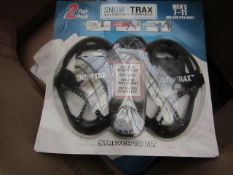 4 x 2 packs of Snow Trax mens Sixe 7 - 11. New & Packaged