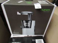 Huram Slow Juicer. Boxed but unchecked