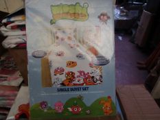 Box of 6x Moshi Monsters Reverseable Single Duvet set, new