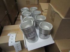 8 x Indoor Battery Operated LED Candles with 4hr or 8hr auto options new & packaged (batteries not