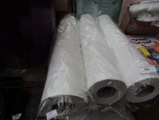 3 Large Rolls Of Tissue. 50cm Wide but unsure of Length. Unused & Packaged
