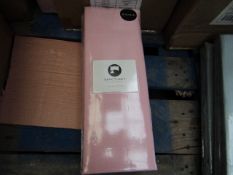 Sanctuary Double Blush Fitted Sheet. New & Packaged