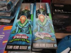 2 x Spiderman Sinister 6 Figures. New & Packaged