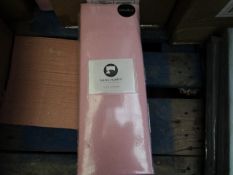 Sanctuary Double Blush Fitted Sheet. New & Packaged