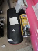 3 Items Being a Seat, Filter & Sealey Carb Cleaner.