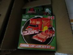 2 x Turning mecard Turning car Launcher Kits. New & Boxed
