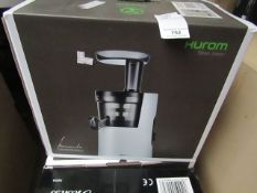 Huram Slow Juicer. Boxed but unchecked