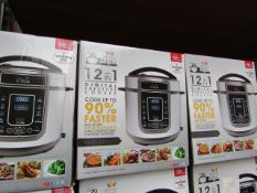 | 7X | PRESSURE KING PRO 12 IN 1 5LTR PRESSURE COOKER | UNCHECKED AND BOXED SOME MAY BE IN NON