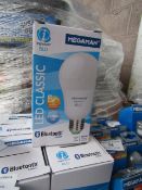1x Megaman Bluetooth LED bulb, new and boxed. 25,000Hrs / E27 / 810 Lumens