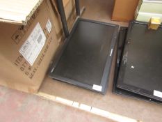 2x Lenovo CCTV monitors, both appear to be heavily used but unsure if the screens are smashed.