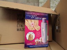2x My Mani automatic nail polisher, new and boxed.
