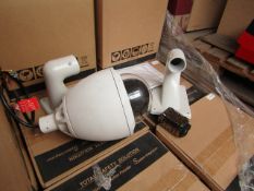 Cop Security full PTZ camera set with spare wall bracket, vendor suggests tested working and