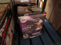 | 2X | VERTI STEAM IRONING SYSTEM | UNCHECKED AND BOXED | NO ONLINE RESALE | RRP £43.99 | TOTAL