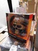 VIBE - Extreme Bass Stereo HeadPhones Black Death-On - Unchecked & Packaged