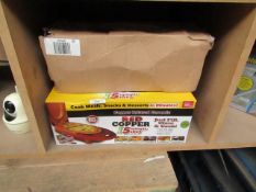 | 8X | RED COPPER CHEF ELECTRIC MEAL MAKERS | UNCHECKED AND BOXED | NO ONLINE RESALE | SKU