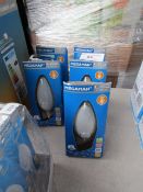 5x Megaman LED candle bulb, new and boxed. 15,000Hrs / E14 / 250 Lumens