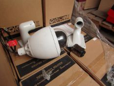 Cop Security full PTZ camera set with spare wall bracket, vendor suggests tested working and