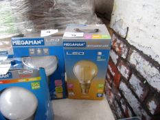 1x Megaman Mellotone Filament LED Lamp, New and Boxed. 15,000 Hrs / E27 / 210 Lumens