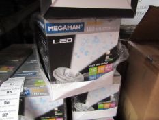 1x Megaman Energy Saving Dimmable Reflector LED AR111, New and Boxed. 40,000 Hrs / G53 / 900 Lumens