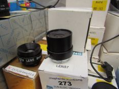 6x 6mm CCTV universal lens, unchecked and boxed. Please note, the "mm" stated on this description