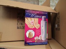 2x My Mani automatic nail polisher, new and boxed.