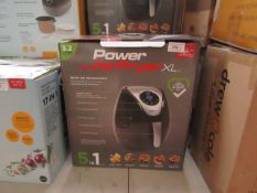 | 4x | POWER AIR FRYER 3.2L | UNCHECKED AND BOXED | NO ONLINE RE-SALE | SKU 5060191468053| RRP £79.